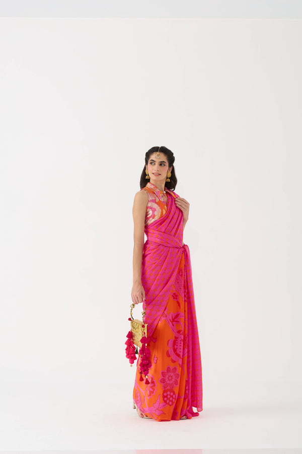 Dil Double Sari  - Kesar Ki Kali