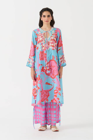 Dilbar - Bold Asmaan Kurta + Pant Set