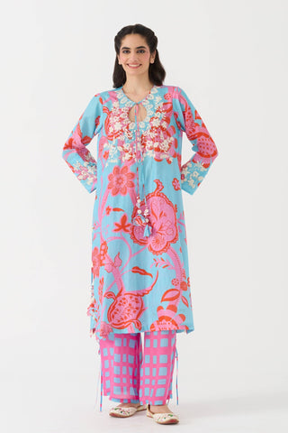Dilbar - Bold Asmaan Kurta + Pant Set