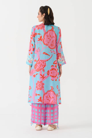 Dilbar - Bold Asmaan Kurta + Pant Set