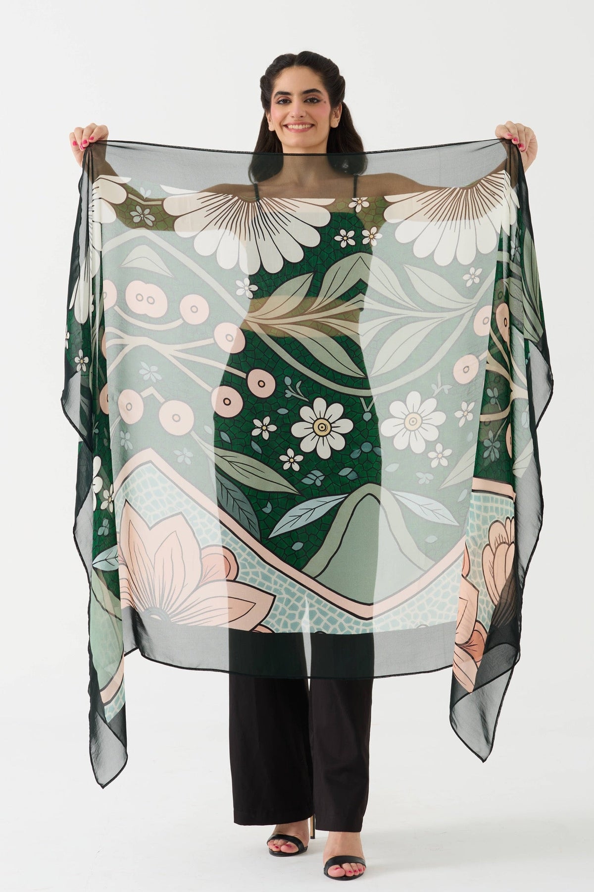 The Artful Edit - Forest Scarf