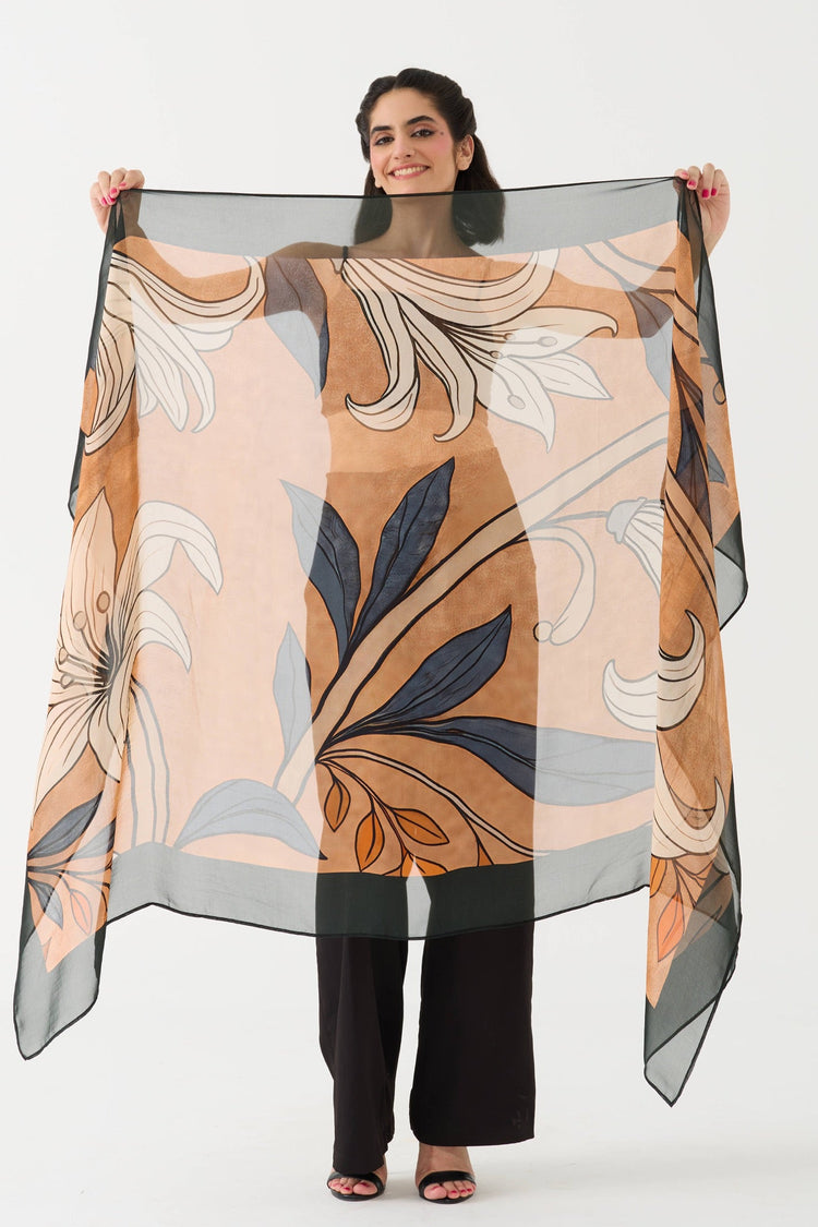 The Artful Edit - Honey Wildflower Scarf