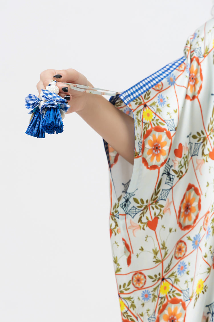 Check Kimono + Love Pant